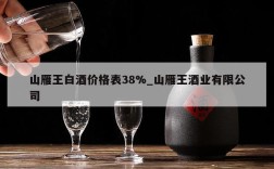 山雁王白酒价格表38%_山雁王酒业有限公司